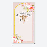 Lofaris Snake Staff Class 2025 Nurse Graduation Rectangle Backdrop
